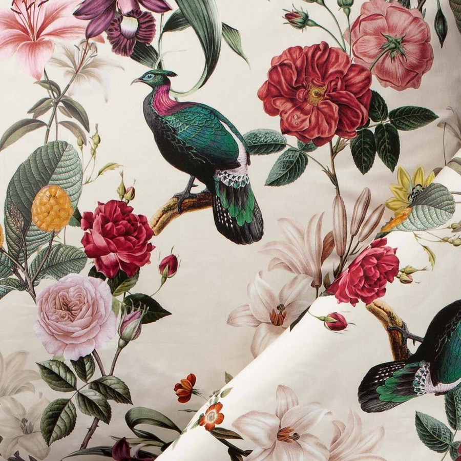 Pościel satyna mako 160x200 2x70x80 Estella Patricia multikolorowa