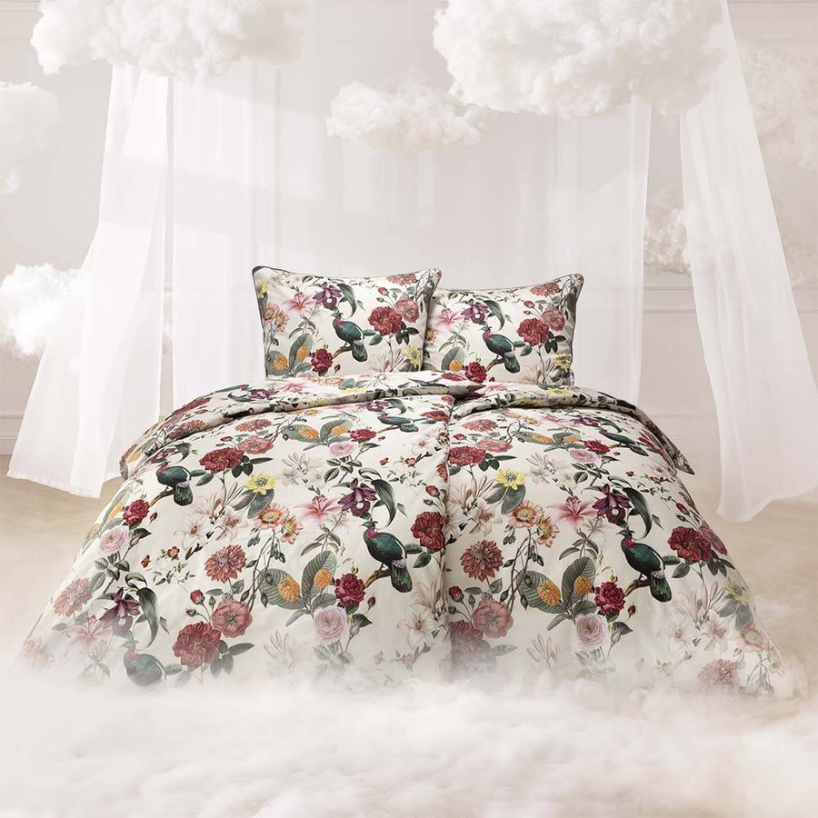 Pościel satyna mako 160x200 2x70x80 Estella Patricia multikolorowa