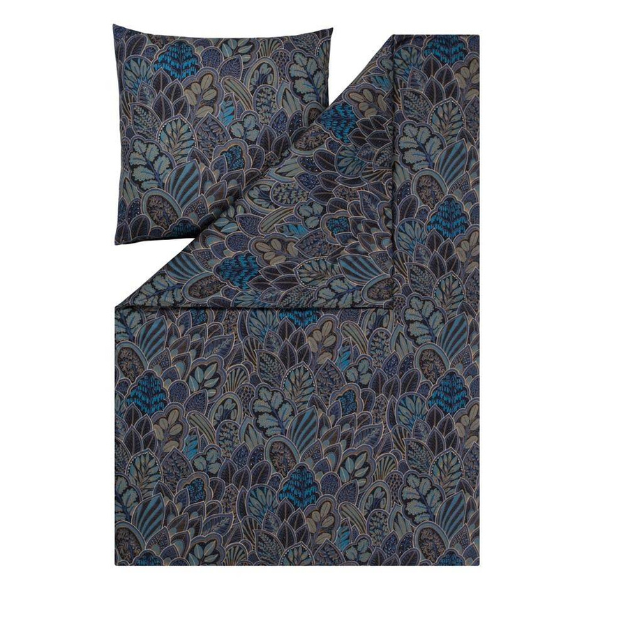 Pościel 160x200 2x70x80 6894 nocny błękit 625 Balduin