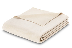 Koc 160x200 cm Trevi kość słoniowa 110