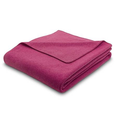 Koc 160x200 cm Trevi wiśniowy 440/kirsch