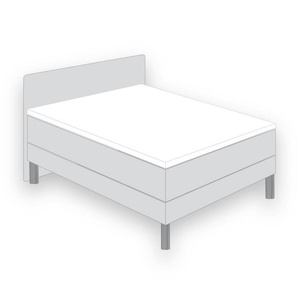 Prześcieradło 180-200x200x7 Zwirn Jersey Topper 6950/370