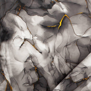 Pościel 200x220 2x70x80 7949 antracyt 920 mako satyna Marble