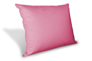 PODUSZKA PÓŁPUCHOWA SILVER SYBERYJSKA 80x80 WYSOKA RÓŻOWA