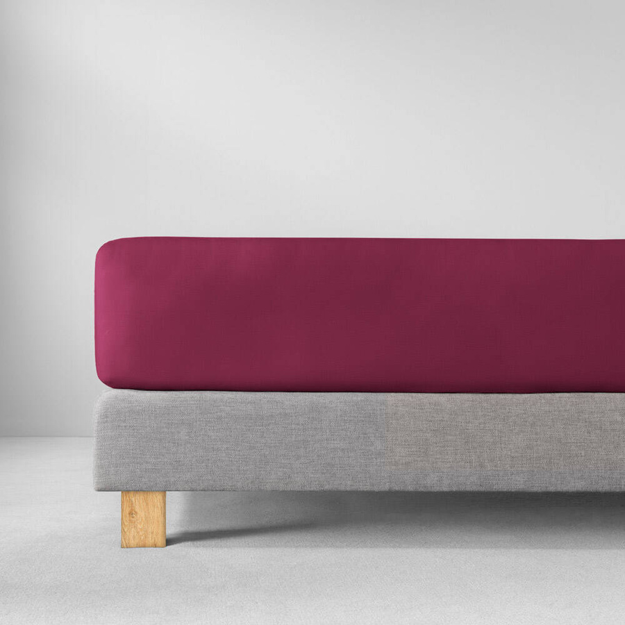 Prześcieradło 150x200 cm zwirn-jersey fuksja 690