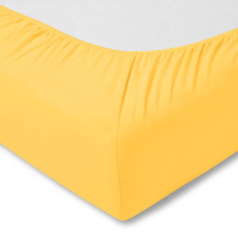 Prześcieradło 150x200 cm zwirn-jersey słoneczny 770